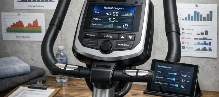 Crosstrainer Einstellungen & Trainingsprogramme: Personalisieren fuer effektives Training