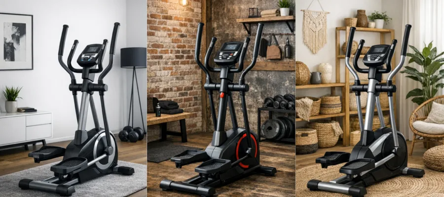 Crosstrainer im Homegym: Einrichtungsideen fuer jeden Wohnstil