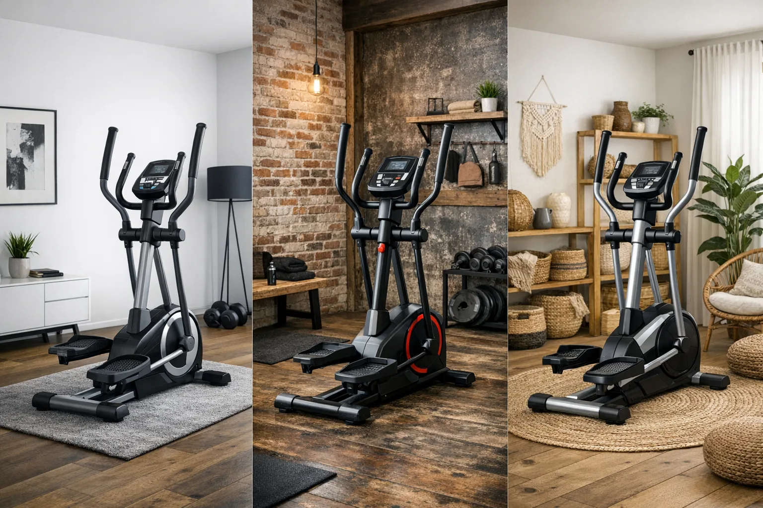 Crosstrainer im Homegym: Einrichtungsideen fuer jeden Wohnstil