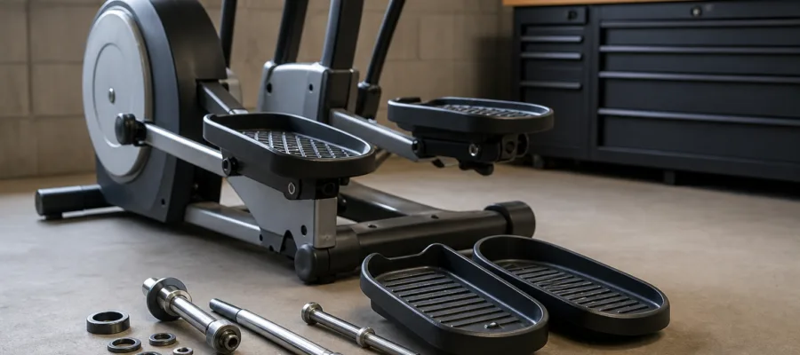 Crosstrainer umbauen: Pedal- und Achsmodifikationen fuer mehr Komfort