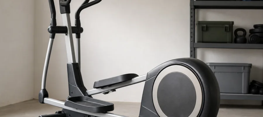 Crosstrainer ungewoehnliche Geraeusche lokalisieren und bewerten