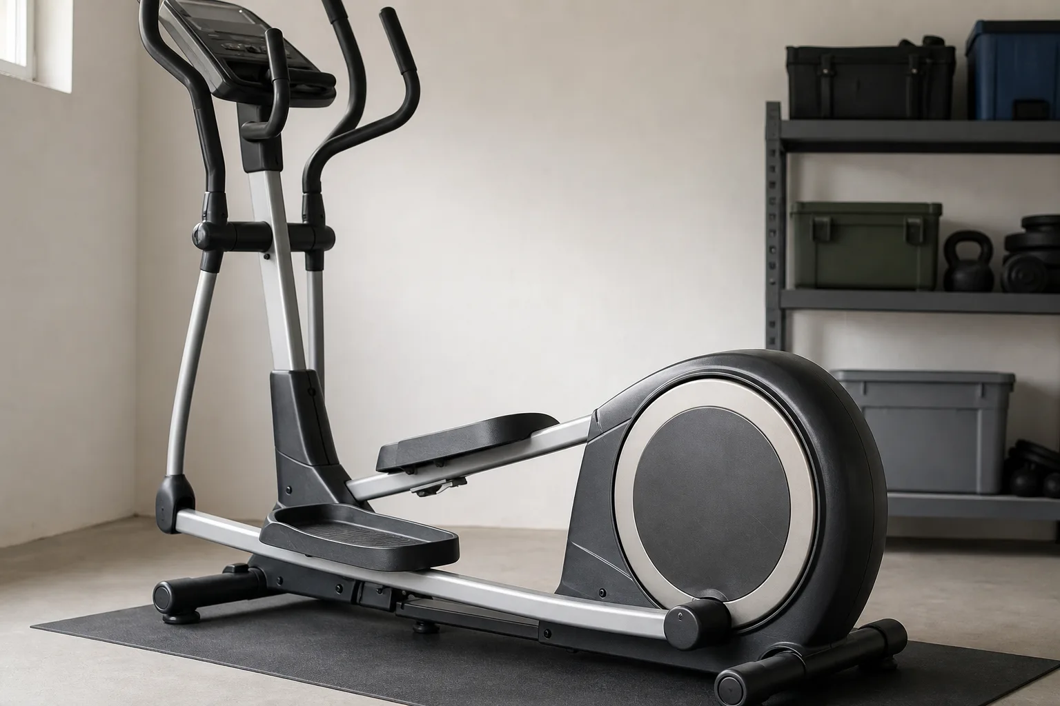 Crosstrainer ungewoehnliche Geraeusche lokalisieren und bewerten